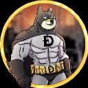 The Batdoge logo
