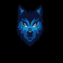 Shiba wolf logo