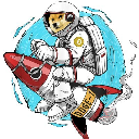 Doge-1 Mission to the moon logo