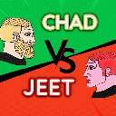 Chad vs jeet logo