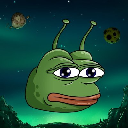 Alien Pepe logo