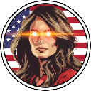 (fake) Melania Trump (melania.world) logo