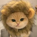 Not a lion, a… logo