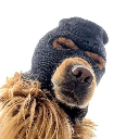 Ski Mask Dog logo