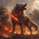 Fire Wolf logo