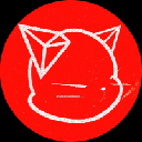 Tron cat logo