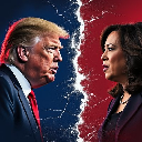 Trump Harris Debate logo