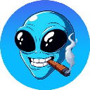 Based Blu Alien logo