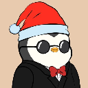 Santa Penguin logo