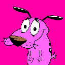 Courage The Dog logo