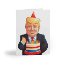 Happy Trump Birthday logo