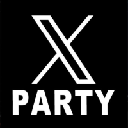 X Party logo
