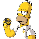 Homer Simpson (Ethereum) logo