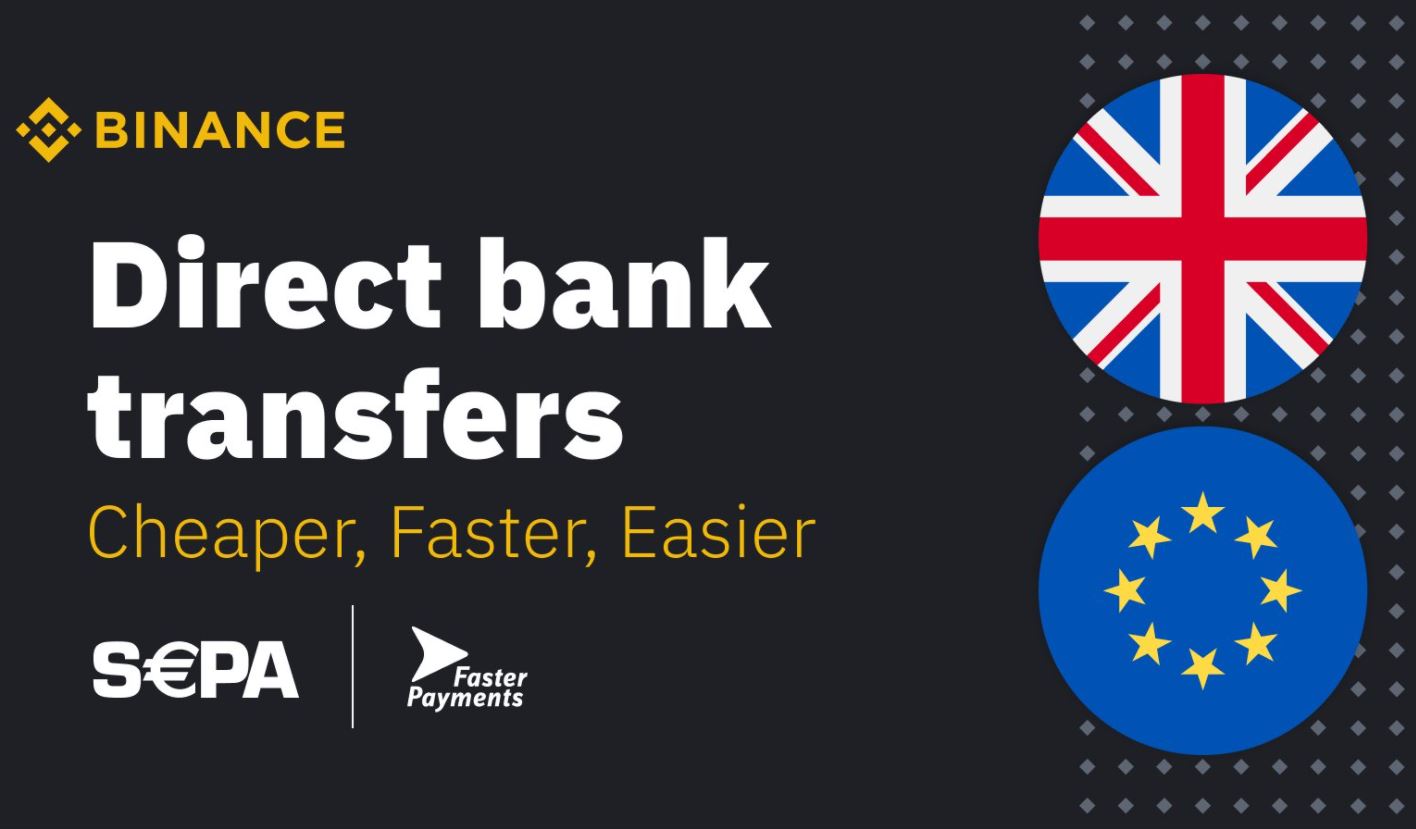 Binance ponovo uspostavlja Evro (EUR) i Funta (GBP) transfere putem banaka