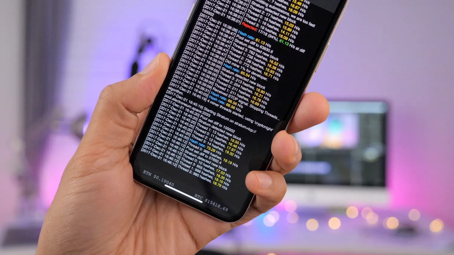 Rudarenje kriptovaluta pomoću mobilnog telefona